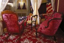 Scene of Lincoln Assassination - Presidential Box