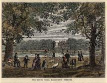 Early Photo of Kensington Gardens
