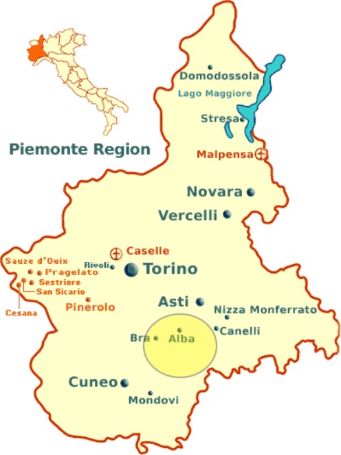 Piedmont Area of Italy