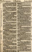 First Edition KJV - Matthew 12