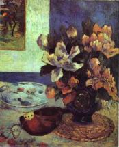 Paul Gauguin - Still Life with Mandolin