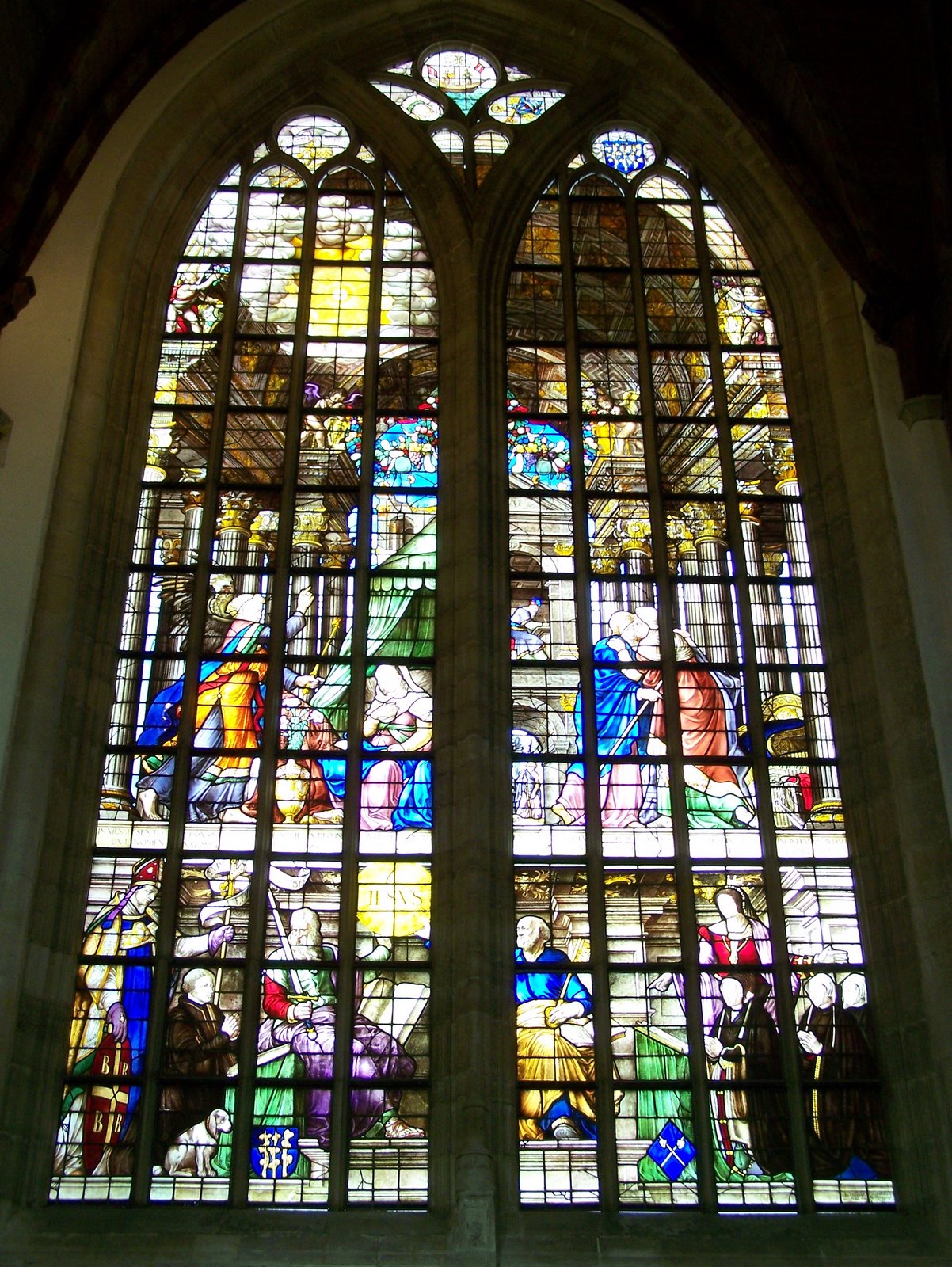 Amsterdam StainedGlass, Closeup
