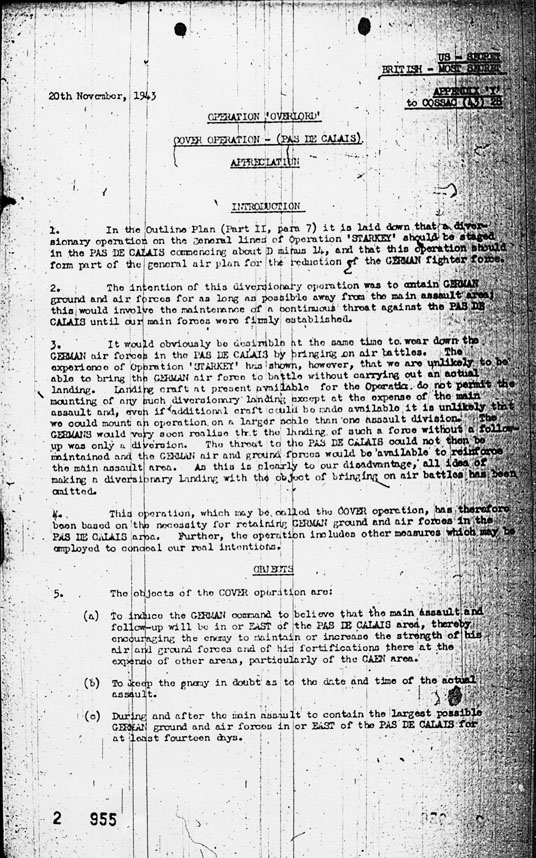 Operation overlord and communication image