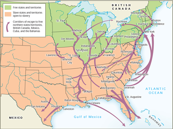 Harriet Tubman: Freedom Fighter - The Underground Railroad