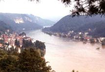 View of the Elba River