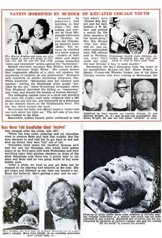 Jet Magazine - Story about Emmett Till - Preview Image