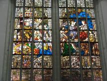 Amsterdam - Stained Glass at the Nieuwe Kerk