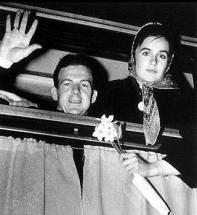 Oswald and His Wife Leave the USSR