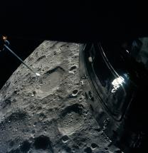 Apollo 13 - Moon View from a LM Window