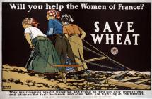 CONSERVING FOOD IN WWI