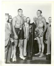 Max Baer and Primo Carnera