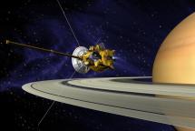 Cassini-Huygens Orbits Around Saturn