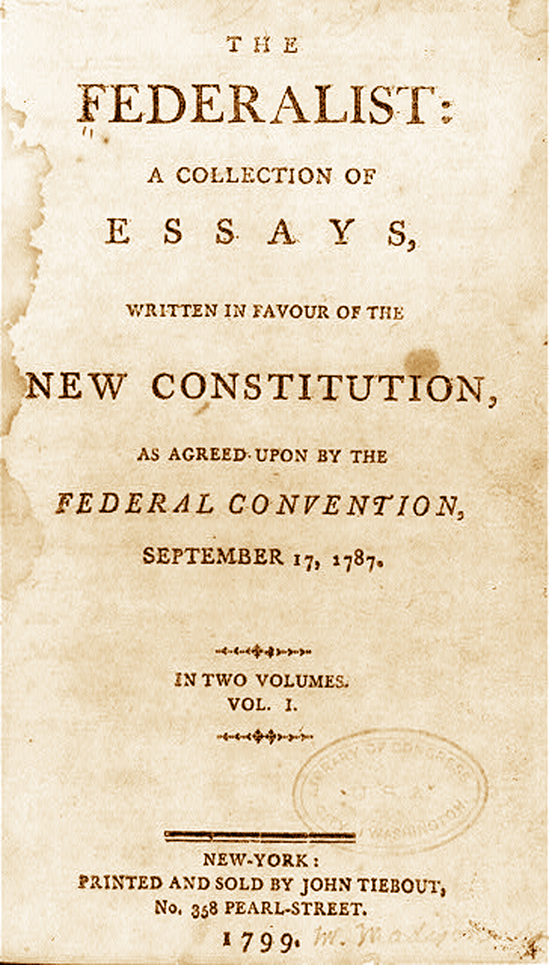 federalist papers essay