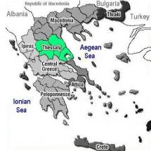 Thessaly - Location in Ancient Greece