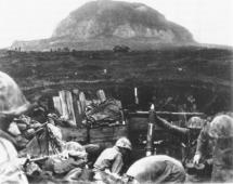 81mm Mortar Crew in Iwo Jima