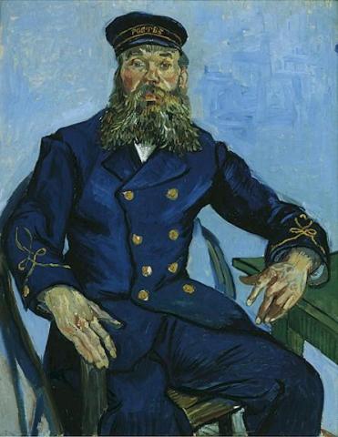 portrait of the postman joseph roulin portrait of the postman joseph roulin