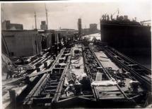 Victims' Bodies Loaded For Sea Burial - Galveston, 1900