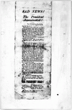 War Department News - Lincoln Assassinated