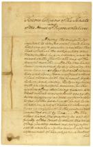 George Washington's Handwritten Inaugural