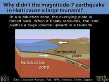 Haiti Quake - Reason for No Tsunami