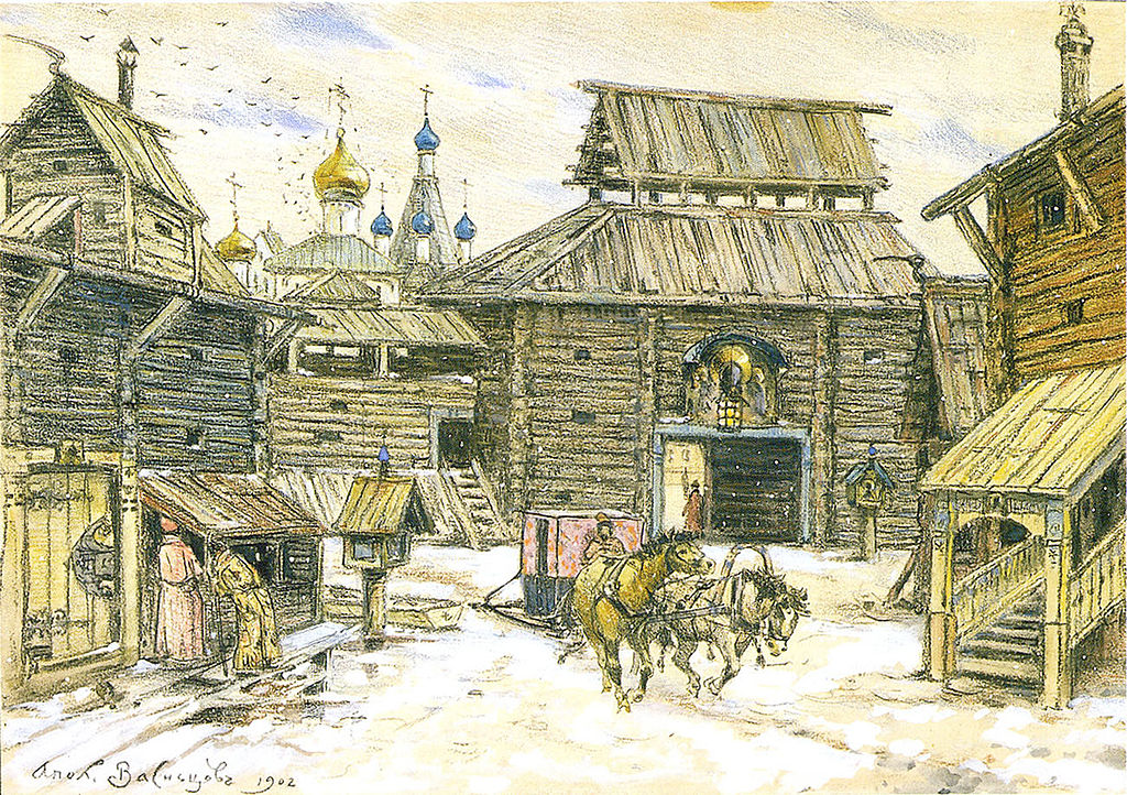 первый деревянный московский кремль