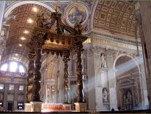 Altar at St. Peter's Basilica - Vatican