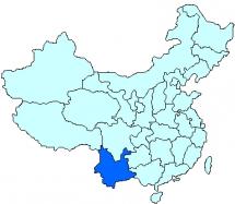 Yunnan Province - Map Locator