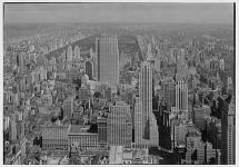 Looking North from Empire State Building - September 11, 1933