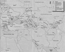 Map - Moscow as It Relates to the Middle East