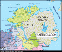 Map - Northern Ireland / Ulster