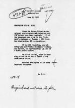 White House Memo Regarding Public Reaction - Korea