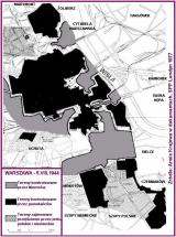 Warsaw Uprising - Map