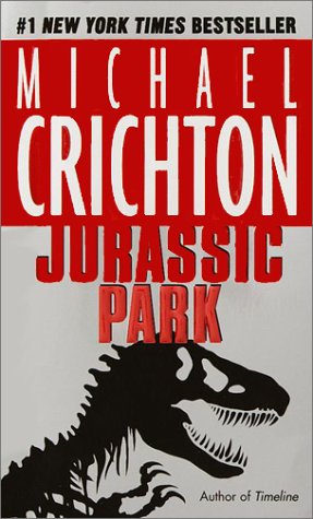 Image result for jurassic park book cover