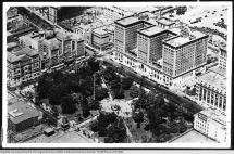 LA's Biltmore Hotel - Aerial View