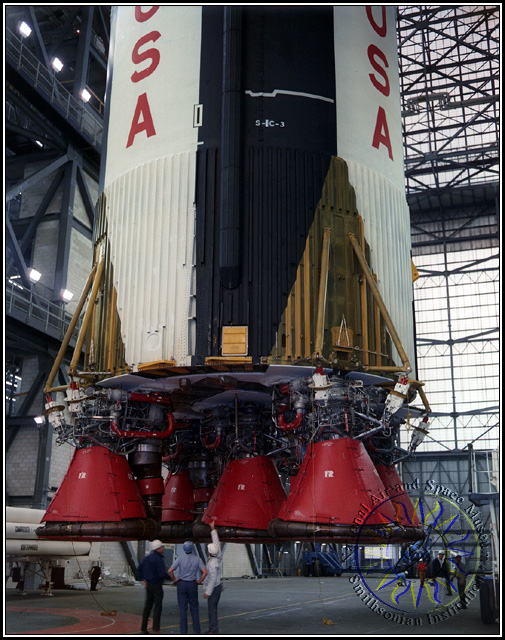 Saturn V Rocket Display Photo
