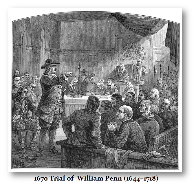 Penn, William Jury Goes to Prison A SHOCKING VERDICT