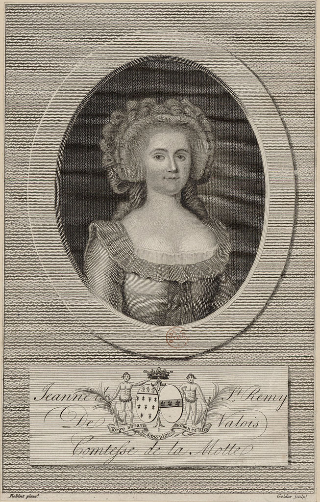 Jeanne de SaintRemy de Valois Comtesse de la Motte