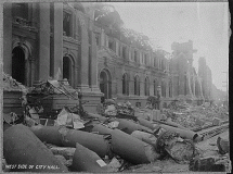 San Francisco City Hall, West Side of Building