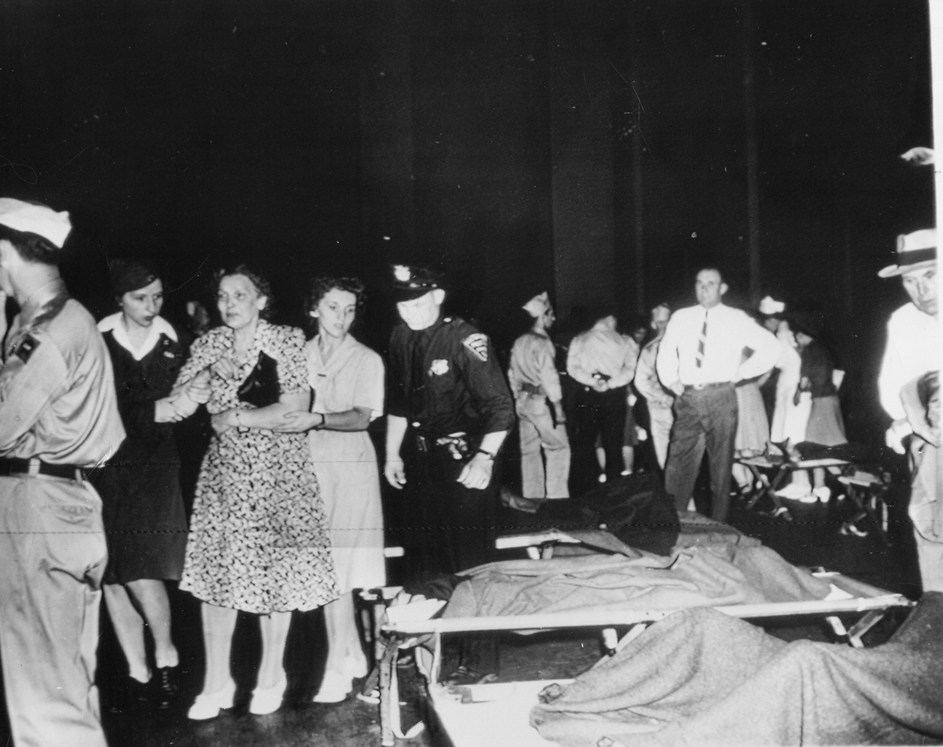 Hartford Circus Fire Aftermath at the Armory