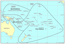 Map of Oceania