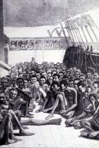 Cramped Conditions On Board Slave Ship