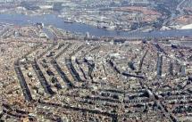Amsterdam - Aerial View of Canals