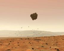 Bouncing Rover Arrives on Mars