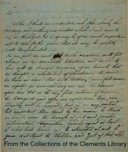 Benedict Arnold's Betrayal - Letter of May 10,