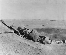 Snipers Targeted Marines in Iwo Jima