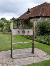 Pillory at Michelham Priory