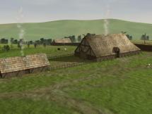 Anglo-Saxon Long Hall - Area View