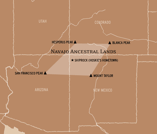 Wind Talkers: Navajo Code Talkers in WWII - NAVAJO and the ANCESTRAL LANDS