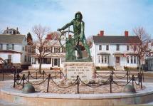 They That Go Down To The Sea In Ships - Statue