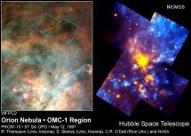 Orion Nebula - OMC-1 Region